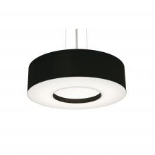 AFX Lighting, Inc. MCP1932MBSN-BK - Montclair 19'' Med Base Pendant - SN w/ BK