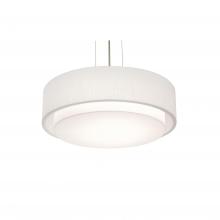 AFX Lighting, Inc. SAP1824LAJUDBK-LW - Sanibel 18'' LED Pendant - BK and LW