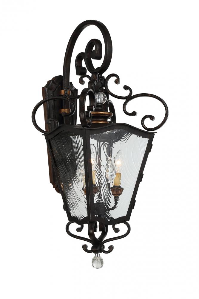 3 LIGHT OUTDOOR LANTERN