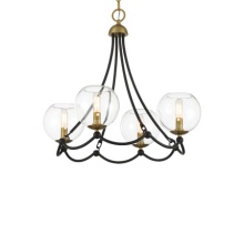 Minka-Lavery 5065-726 - 4 LIGHT CHANDELIER