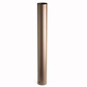 36" Bollard Mounting Kit Textured Architectural Bronze