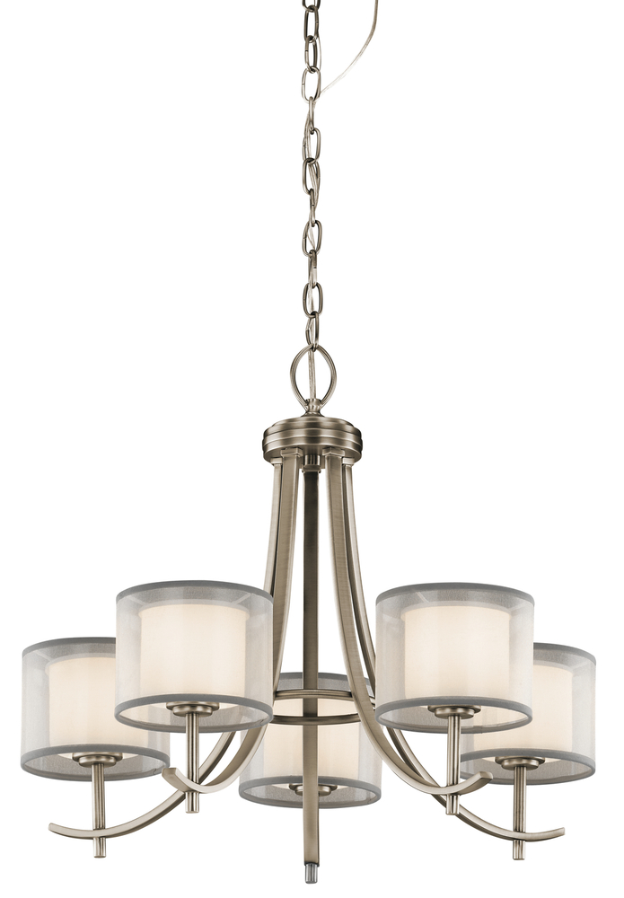 Tallie™ Chandelier 5 Light Antique Pewter