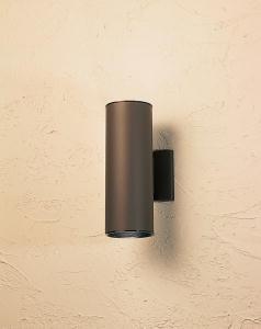 Cylinder 12" Wall Light Architectural Bronze