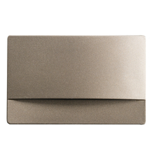 Kichler 12674NI - 5" Dimmable and Screwless LED Step Light Brushed Nickel