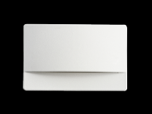 Kichler 12674WH - 5" Dimmable and Screwless LED Step Light White