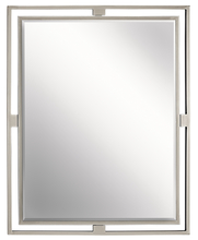 Kichler 41071NI - Hendrik 30" Rectangular Mirror in Brushed Nickel