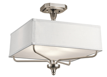 Kichler 43309CLP - Semi Flush 3Lt