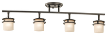 Kichler 7772OZ - Hendrik 30" 4 Light Rail Light with Light Umber Etched Glass Olde Bronze®