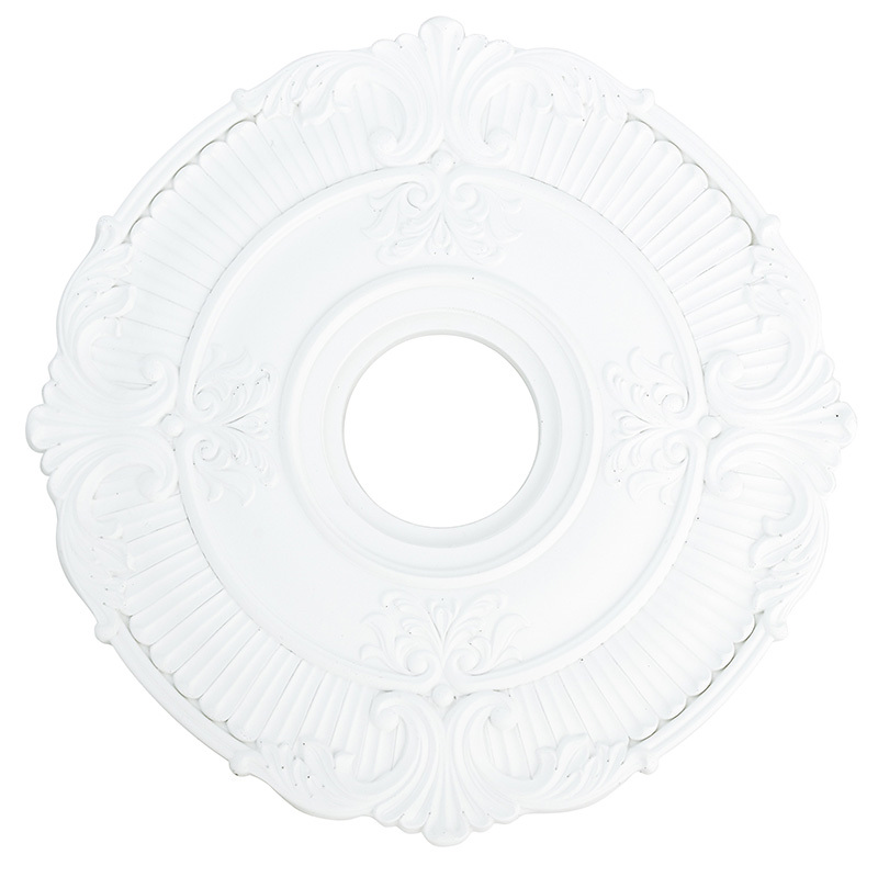 White Ceiling Medallion