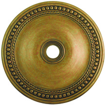Livex Lighting 82077-48 - Antique Gold Leaf Ceiling Medallion