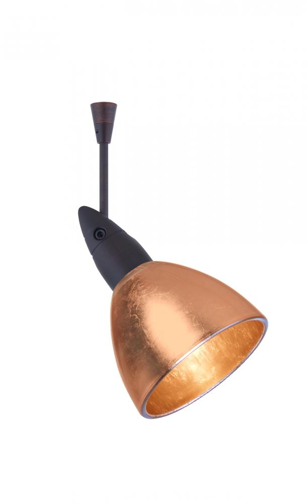 Besa Divi Spotlight Sp Copper Foil Bronze 1x9W LED Mr16