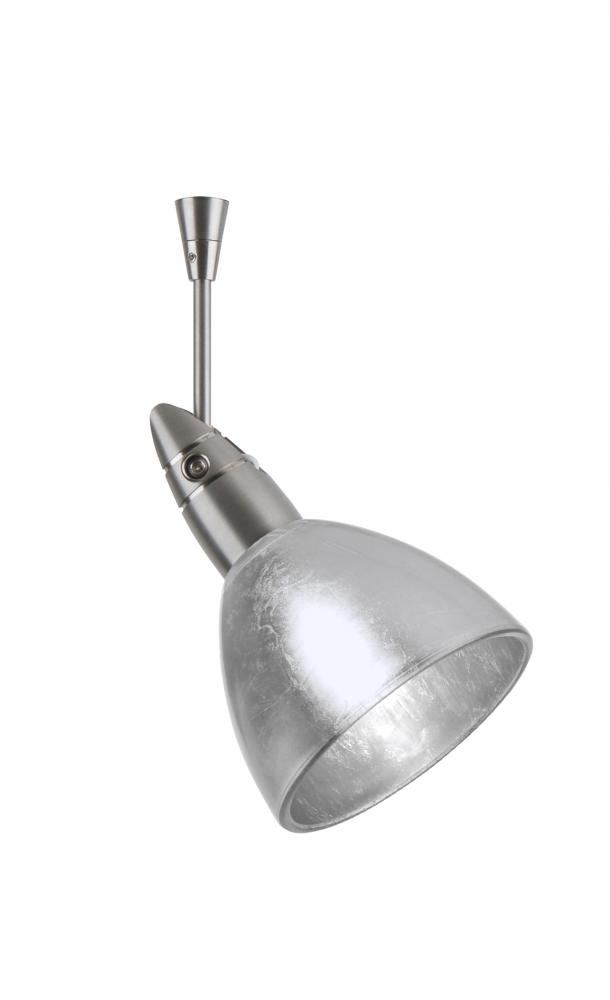 Besa Divi Spotlight Sp Silver Foil Satin Nickel 1x9W LED Mr16