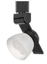 CAL Lighting HT-999DB-WHTFRO - 6" Height Metal and Plc Track Head in Dark Bronze Finish
