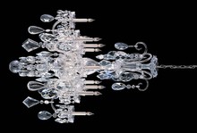 Crystorama 1045-CH-CL-MWP - Traditional Crystal 12 Light Hand Cut Crystal Polished Chrome Chandelier