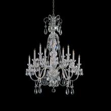 Crystorama 5020-CH-CL-MWP - Traditional Crystal 10 Light Hand Cut Crystal Polished Chrome Chandelier