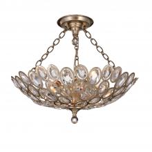 Crystorama 7584-DT_CEILING - Sterling 3 Light Distressed Twilight Ceiling Mount