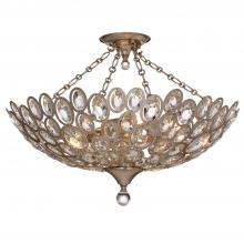 Crystorama 7587-DT_CEILING - Sterling 5 Light Distressed Twilight Ceiling Mount