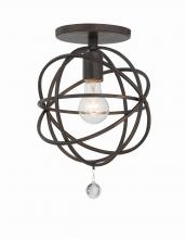 Crystorama 9220-EB_CEILING - Solaris 1 Light English Bronze Ceiling Mount