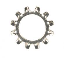 Satco Products Inc. 90/1875 - External Toothwasher; 1/8 IP Slip; Nickel Finish
