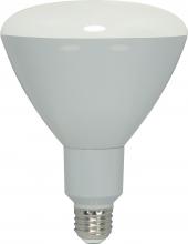 Satco Products Inc. S9146 - 12 watt; LED BR40; 4000K; 103' beam spread; Medium base; 120 volts; dimmable