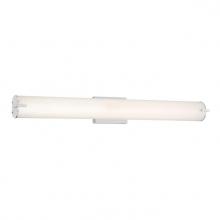 Westinghouse 6112200 - 30W 1 Light LED Wall Fixture with Color Temperature Selection Brushed Nickel Finish Frosted Acrylic
