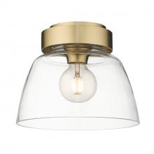 Golden 0314-FM10 BCB-CLR - Flush Mount - 10"