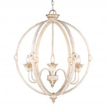 Golden 0892-6 AI - 6 Light Chandelier