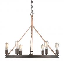 Golden 1048-6 GMT - 6 Light Chandelier