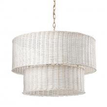 Golden 1084-6 BCB-WW - 6 Light Chandelier