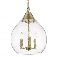 Golden 1094-3P BCB-HCG - Ariella 3-Light Pendant in Brushed Champagne Bronze