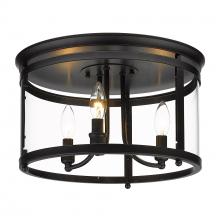 Golden 1157-FM BLK - Flush Mount