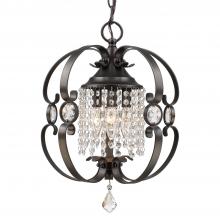 Golden 1323-M3 EBB - Mini Chandelier