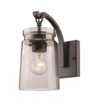 Golden 1405-1W RBZ-AG - Travers 1 Light Wall Sconce