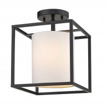 Golden 2243-1SF BLK-MWS - Semi-Flush