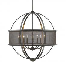 Golden 3167-9 EB-EB - 9 Light Chandelier