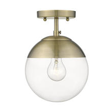 Golden 3219-SF AB-AB - Dixon Semi-Flush
