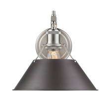 Golden 3306-1W PW-RBZ - Orwell 1 Light Wall Sconce