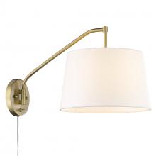 Golden 3694-A1W BCB-MWS - 1 Light Articulating Wall Sconce