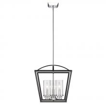 Golden 4309-3P BLK-SD - 3 Light Pendant