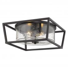 Golden 4309-FM BLK-BLK-SD - Flush Mount