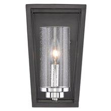 Golden 4309-WSC BLK-SD - Mercer 1 Light Wall Sconce