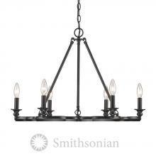 Golden 5926-6 ABZ - 6 Light Chandelier