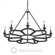 Golden 5926-9 ABZ - 9 Light Chandelier