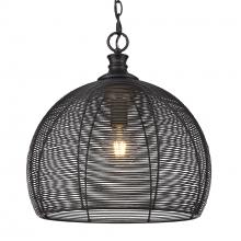 Golden 6802-M BLK - Medium Pendant