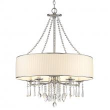 Golden 8981-5 BRI - 5 Light Chandelier