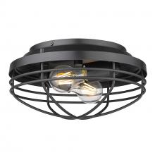 Golden 9808-FM BLK - Flush Mount