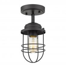 Golden 9808-SF BLK - Semi-Flush