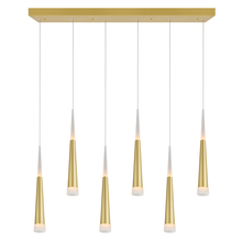 CWI Lighting 1103P40-6-602 - Andes LED Pool Table Light With Satin Gold Finish