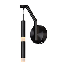 CWI Lighting 1262W5-1-101 - Flute 1 Light LED Wall Sconce With Black Finish