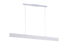 CWI Lighting 7145P47-1-266-RC - LED Chandelier with Satin White Finish